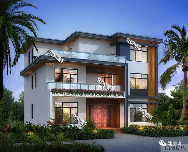 現代風別墅設計圖，讓您驚艷十里八鄉，從此低調不起來。