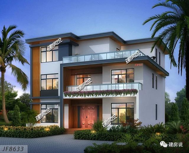 現代風別墅設計圖，讓您驚艷十里八鄉，從此低調不起來。