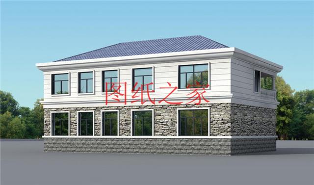 6套農村二層別墅設計圖，160平米30萬，一起來看看吧！