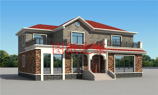 6套農村二層別墅設計圖，160平米30萬，一起來看看吧！