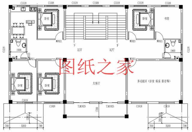 分享5套三層雙拼別墅設計圖，兄弟倆齊心協力建別墅！