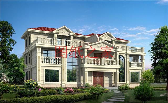 分享5套三層雙拼別墅設計圖，兄弟倆齊心協力建別墅！