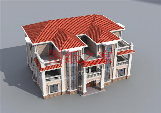 分享5套三層雙拼別墅設計圖，兄弟倆齊心協力建別墅！