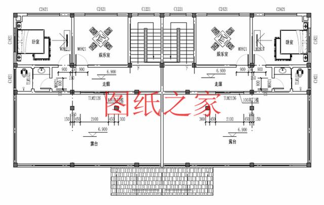分享5套三層雙拼別墅設計圖，兄弟倆齊心協力建別墅！
