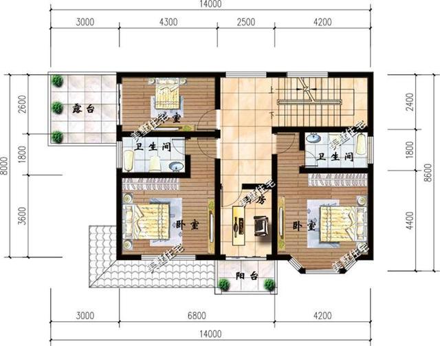 經(jīng)典農(nóng)村自建房，6室1廳占地僅100平愿您五世同堂！