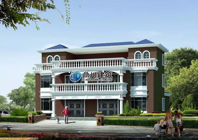 8套雙拼別墅設計圖，兄弟別墅這樣建，氣派實用有面子。