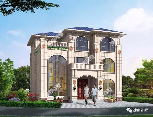 農村自建房盡顯歐式風，老家蓋房首選戶型，這兩款不容錯過！