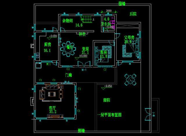 中式別墅設計圖，傳承中式之美！
