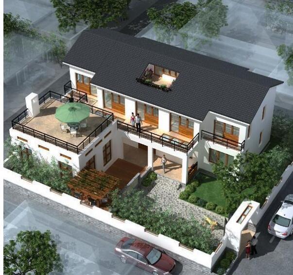 中式別墅設計圖，傳承中式之美！