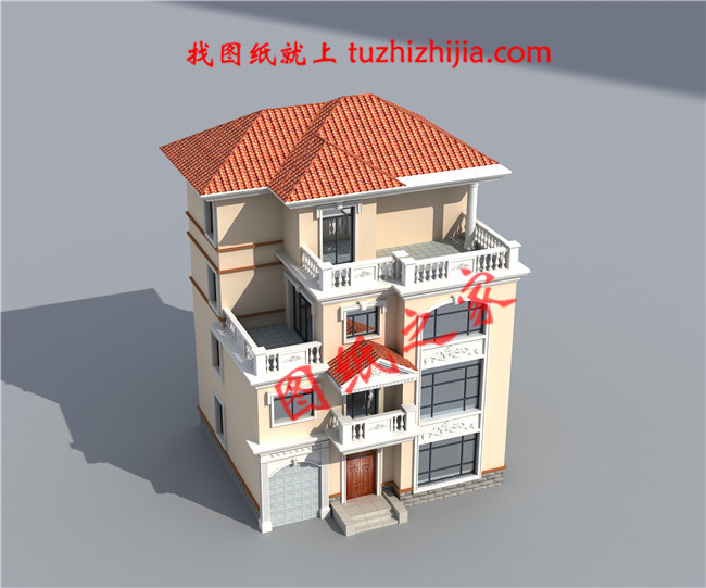 美觀三層半農(nóng)村自建房圖片，大家都喜歡的溫馨住宅！