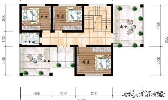 三層別墅設(shè)計(jì)圖，帶車庫主體25萬起，值不值你說了算！