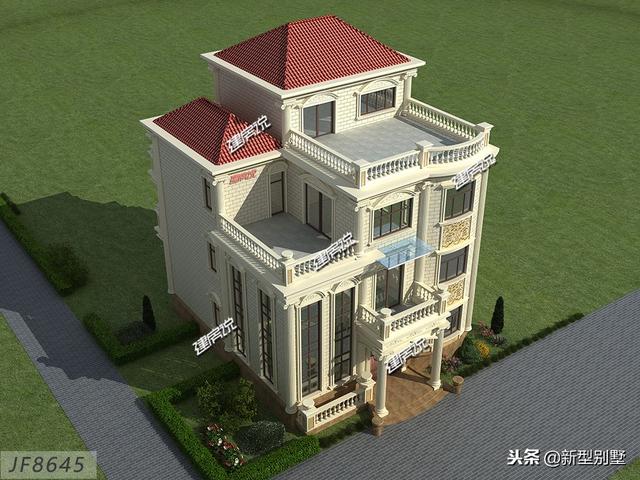 新款別墅設(shè)計(jì)圖，我的房子卻出賣了我，想低調(diào)都不行!