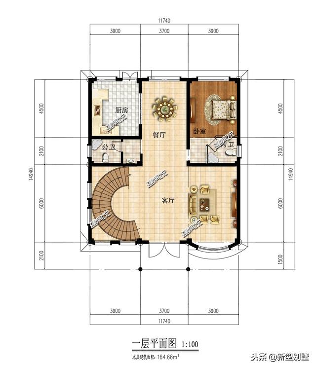 新款別墅設(shè)計(jì)圖，我的房子卻出賣了我，想低調(diào)都不行!