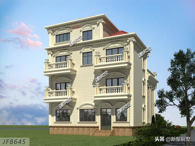 新款別墅設(shè)計(jì)圖，我的房子卻出賣了我，想低調(diào)都不行!
