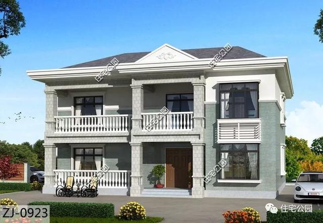 四世同堂農村自建房，堂屋有量不生災。