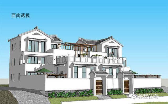 新款雙拼自建房，是和兄弟建造，兄弟齊心其利斷金。