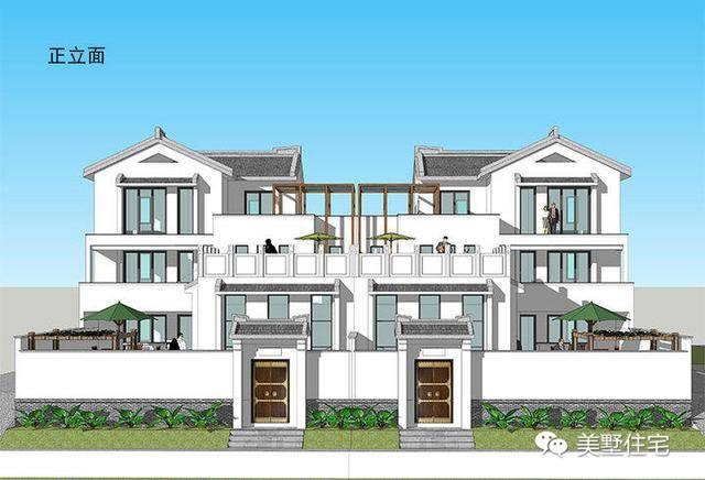 新款雙拼自建房，是和兄弟建造，兄弟齊心其利斷金。