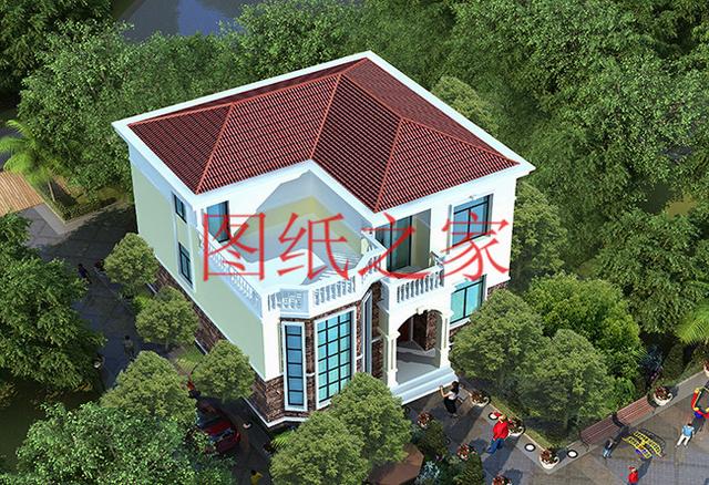 3套125平米兩層自建房，造價不到20萬，讓你輕松實現別墅夢！