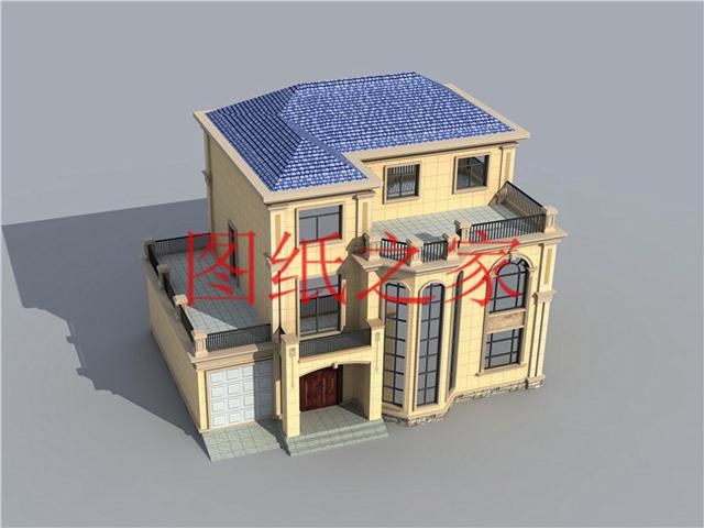 4套農村三層別墅設計圖，占地方正，展現自家品味和生活品質！