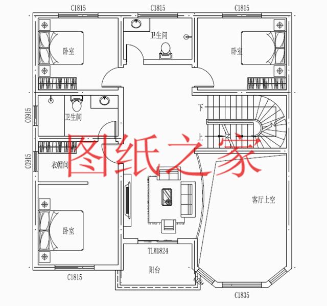 4套農村三層別墅設計圖，占地方正，展現自家品味和生活品質！