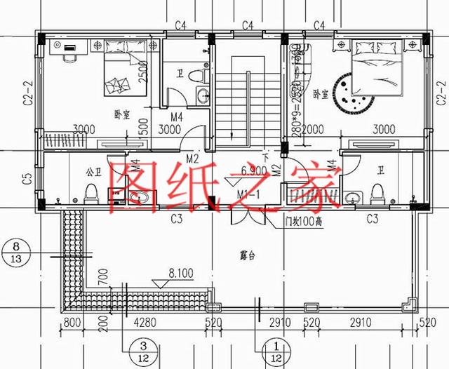 4套農村三層別墅設計圖，占地方正，展現自家品味和生活品質！