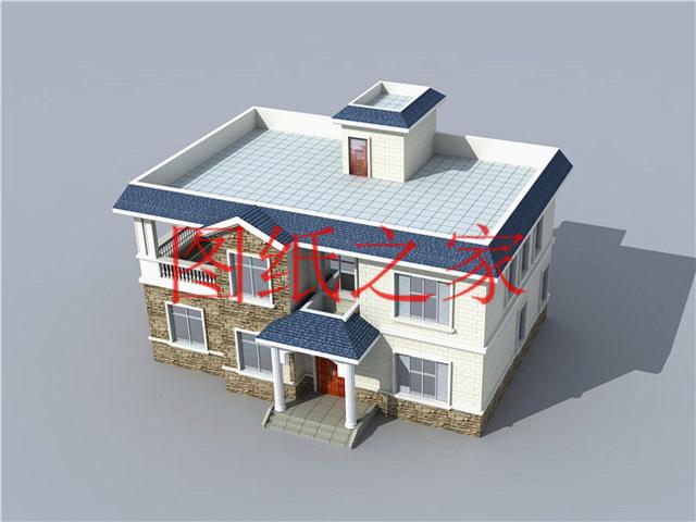 現代風二層別墅設計圖，180平只要35萬，心動不如行動！