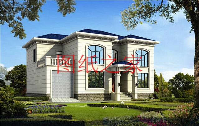 現代風二層別墅設計圖，180平只要35萬，心動不如行動！