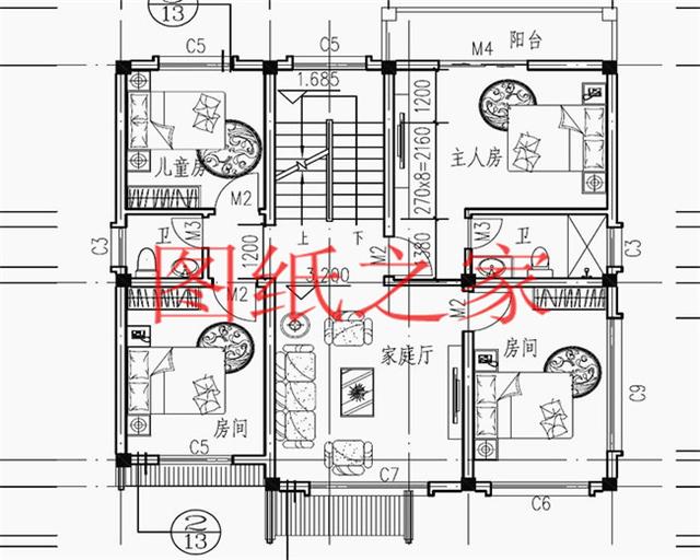 開間只有10米，占地不到100平的三層別墅設計圖，霸氣外漏！