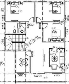 三款三層別墅設計圖，造型美觀大方，最接地氣！
