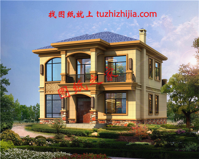 25萬農村二層樓房設計圖紙，經濟實用又時尚大氣！