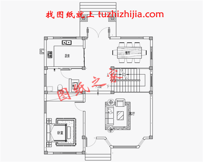 25萬農村二層樓房設計圖紙，經濟實用又時尚大氣！