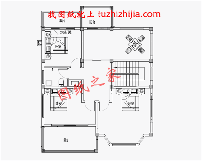 25萬農村二層樓房設計圖紙，經濟實用又時尚大氣！