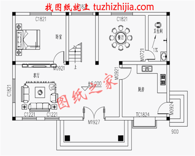 25萬農村二層樓房設計圖紙，經濟實用又時尚大氣！