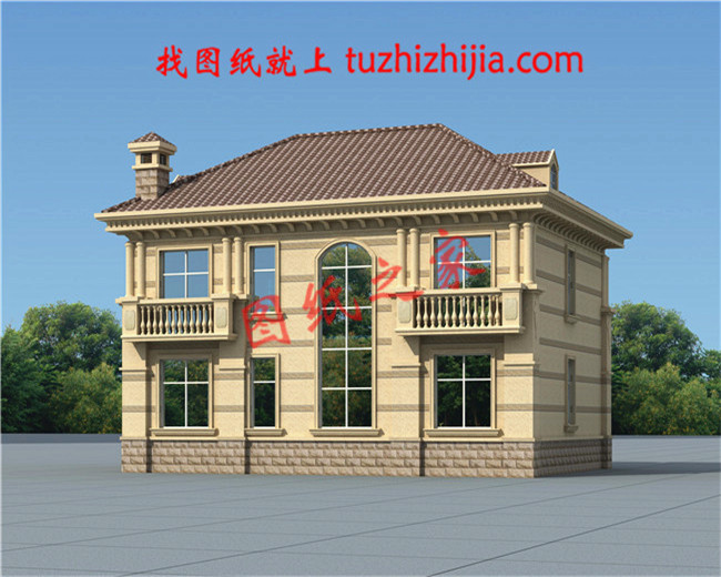 25萬農村二層樓房設計圖紙，經濟實用又時尚大氣！