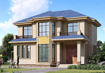 經(jīng)濟(jì)實(shí)用二層樓房設(shè)計(jì)圖紙,功能布局多,12×11米