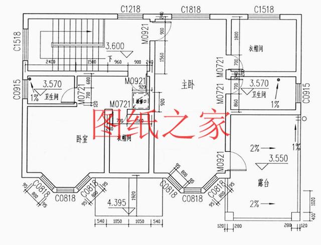 時尚小戶型獨棟二層別墅圖，占地100平左右，夠用也不浪費！