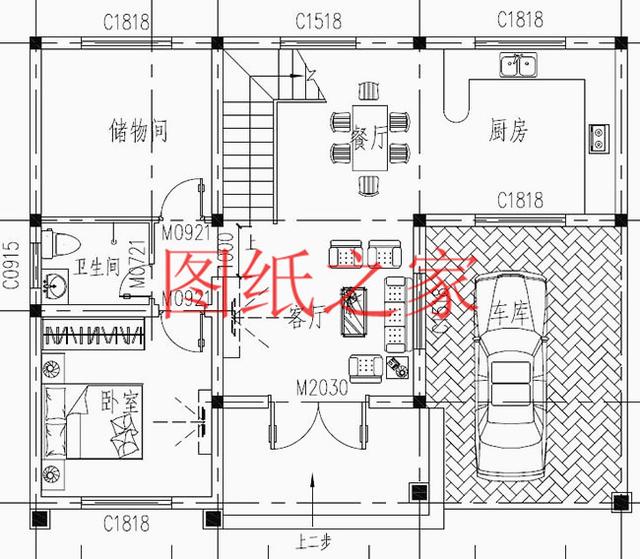 時尚小戶型獨棟二層別墅圖，占地100平左右，夠用也不浪費！