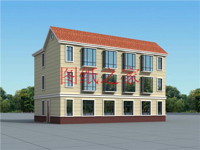 3套兄弟雙拼別墅戶(hù)型平面圖，比獨(dú)棟更美觀大氣！