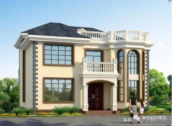 5款新風尚歐式自建房戶型圖，造價感人絕不會踩雷