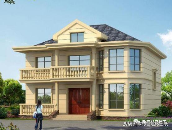 5款新風尚歐式自建房戶型圖，造價感人絕不會踩雷