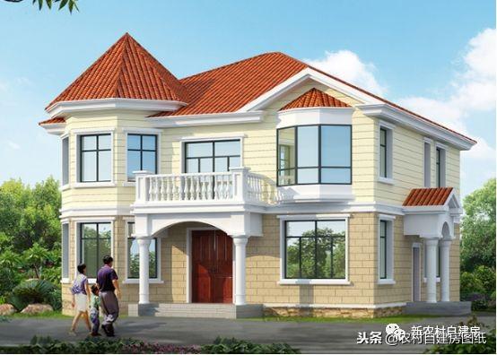 5款新風尚歐式自建房戶型圖，造價感人絕不會踩雷