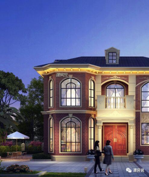 這款二層自建房別墅造價只需40萬（附方案），誰還去城市買房