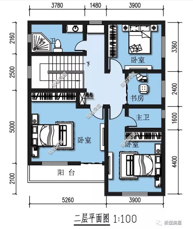 5套帶地下室農村自建房設計圖，好看又實用