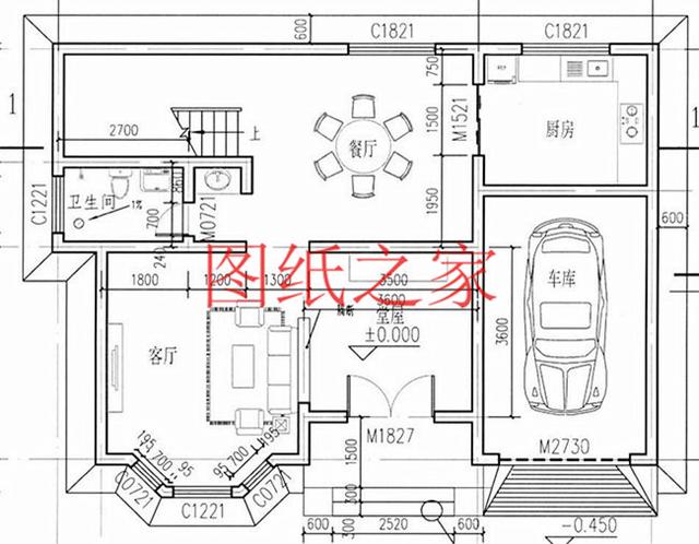 戶型方正的二層別墅圖，占地120平進深9米多，非常符合農(nóng)村需求！