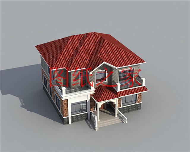 12X12米農村二層別墅設計圖，功能齊全造價實惠，大家都說好！