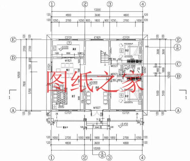 兩套尺寸相反的二層別墅，13X10米、10X13米你更喜歡哪個？