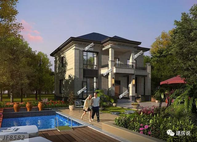 這5款農村住宅設計方案，外型實在是太美，看到的人有福了