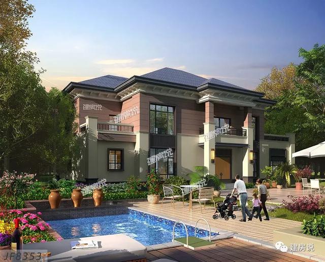 這5款農村住宅設計方案，外型實在是太美，看到的人有福了