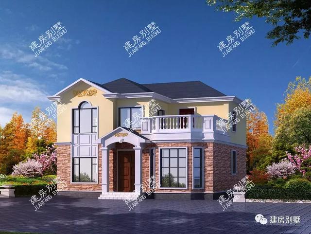 兩棟非常適合北方農村的住宅設計，第二棟是三七墻體，保暖性能好