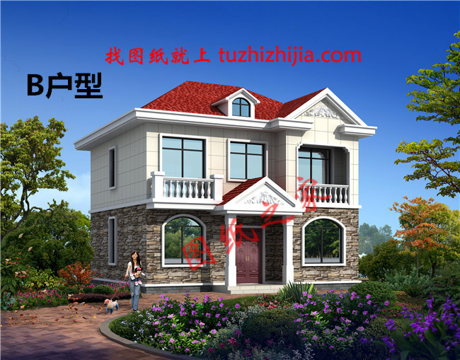 經典農村二層樓12萬就能建成主體，經濟又實惠！